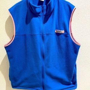 Columbia Mens Vest XXL Blue and Pink